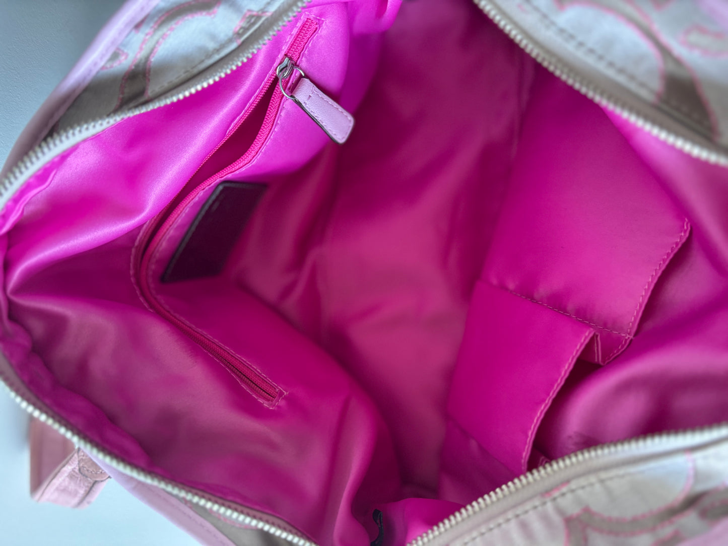 Rare pink poppy tote bag