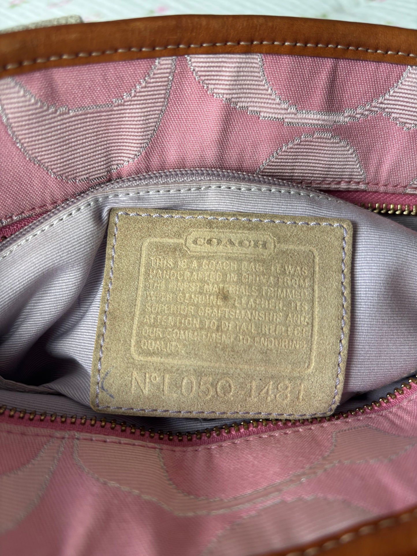 Rare Hampton colorful coach shoulder bag