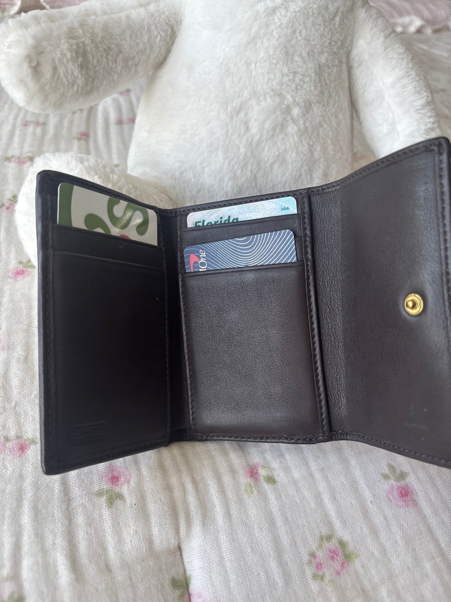 Brown soho coach wallet