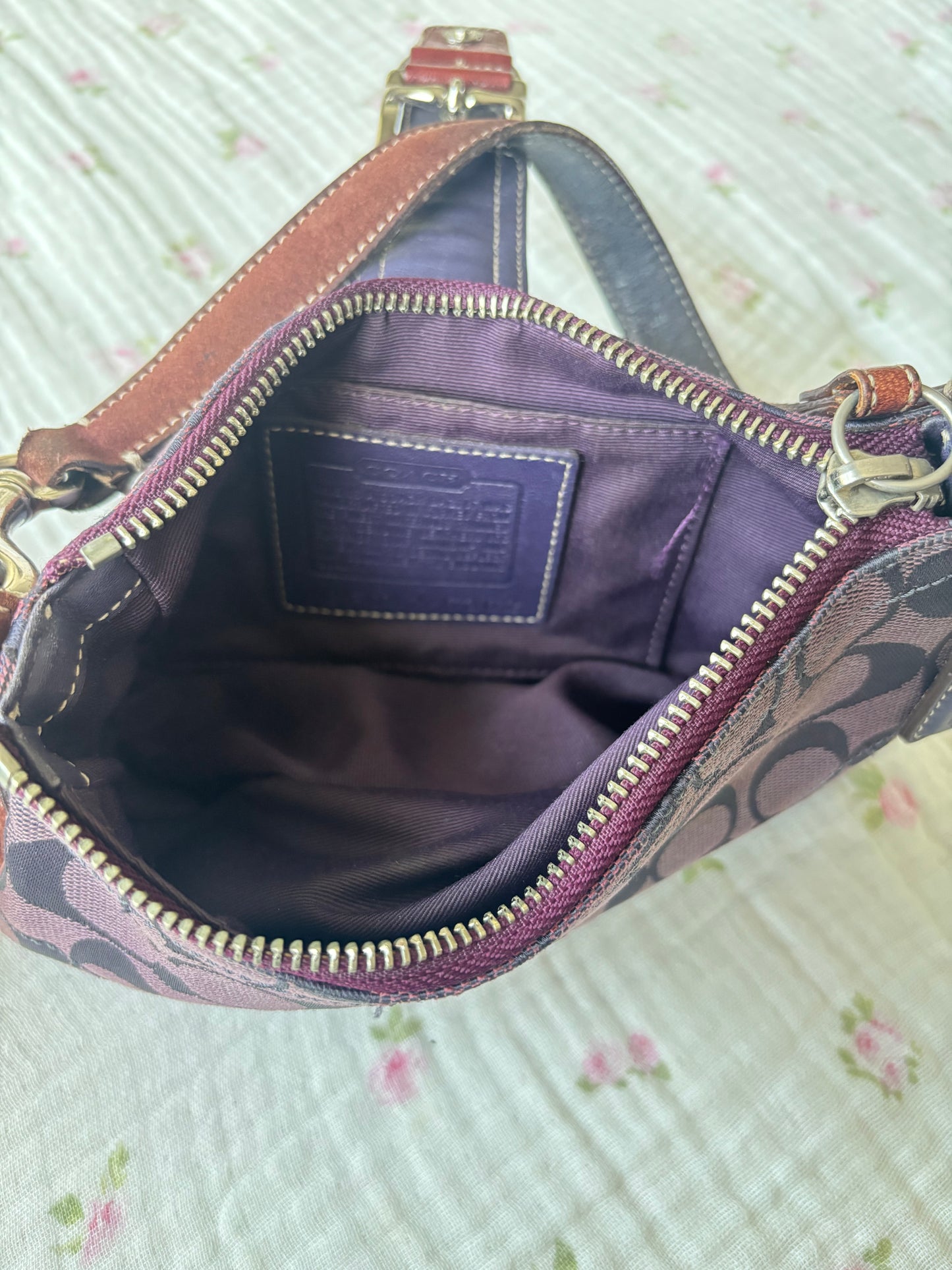 Rare purple mini soho bag
