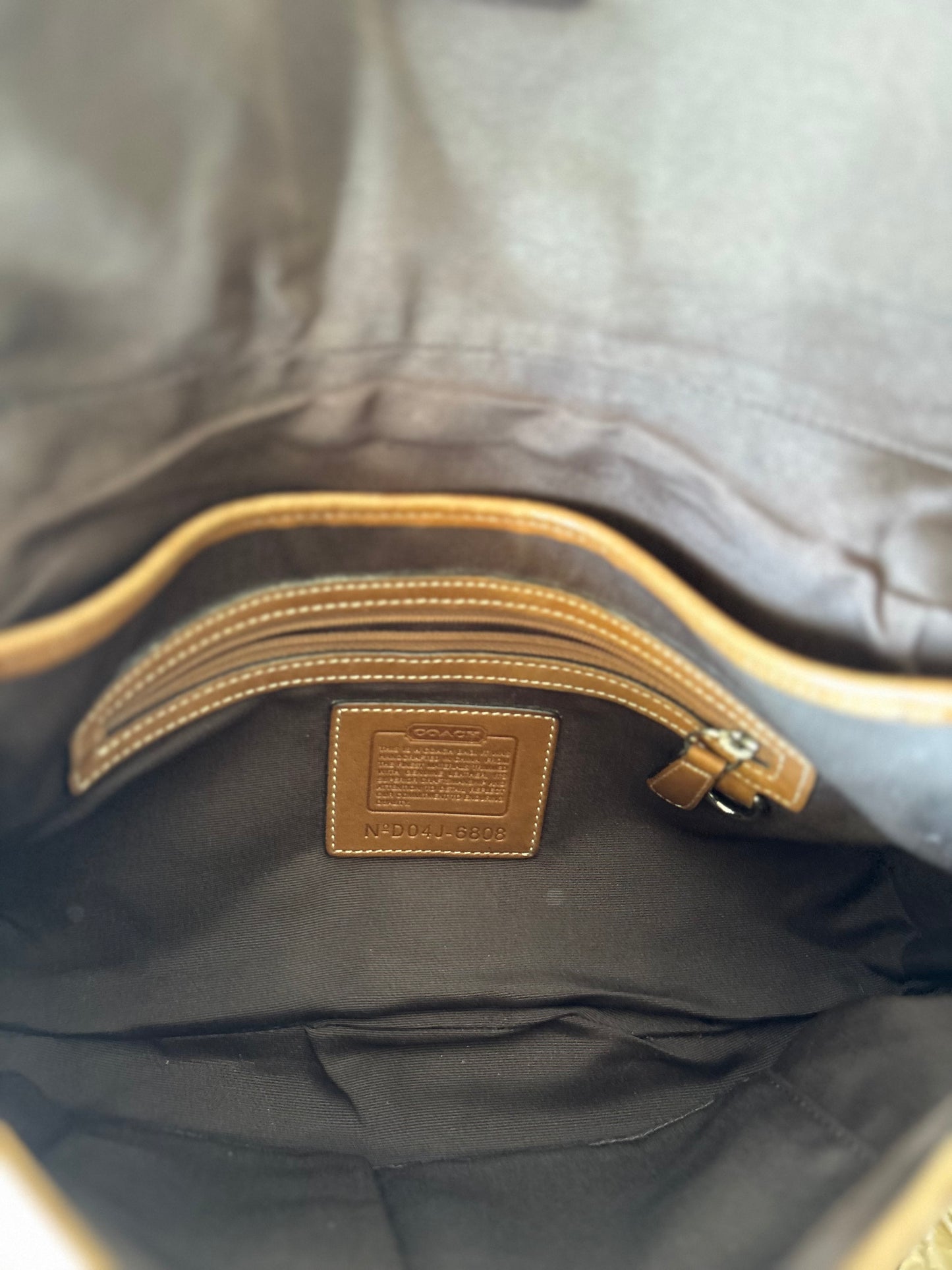 Brown coach large soho