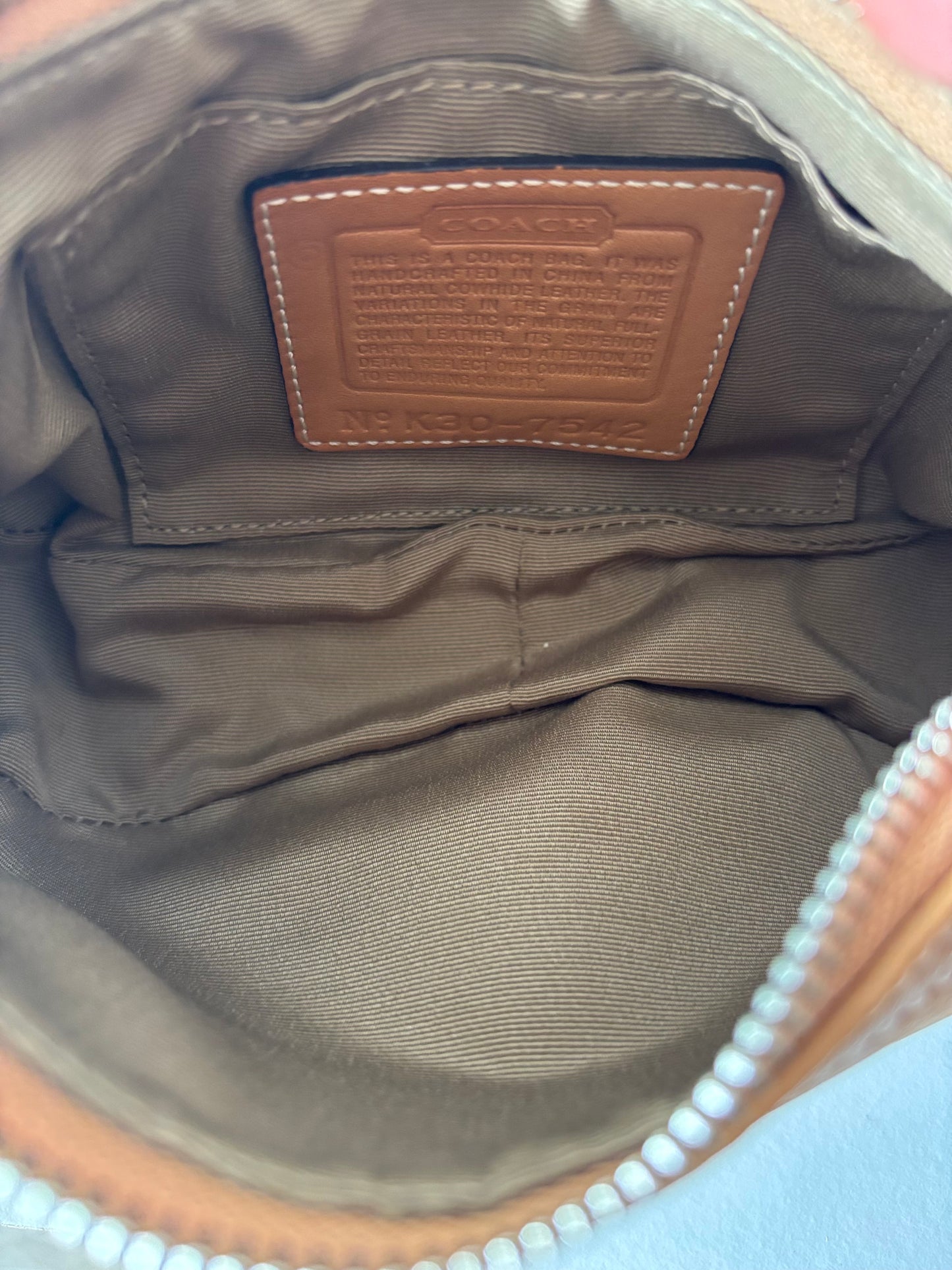 brown Hampton leather shoulder bag
