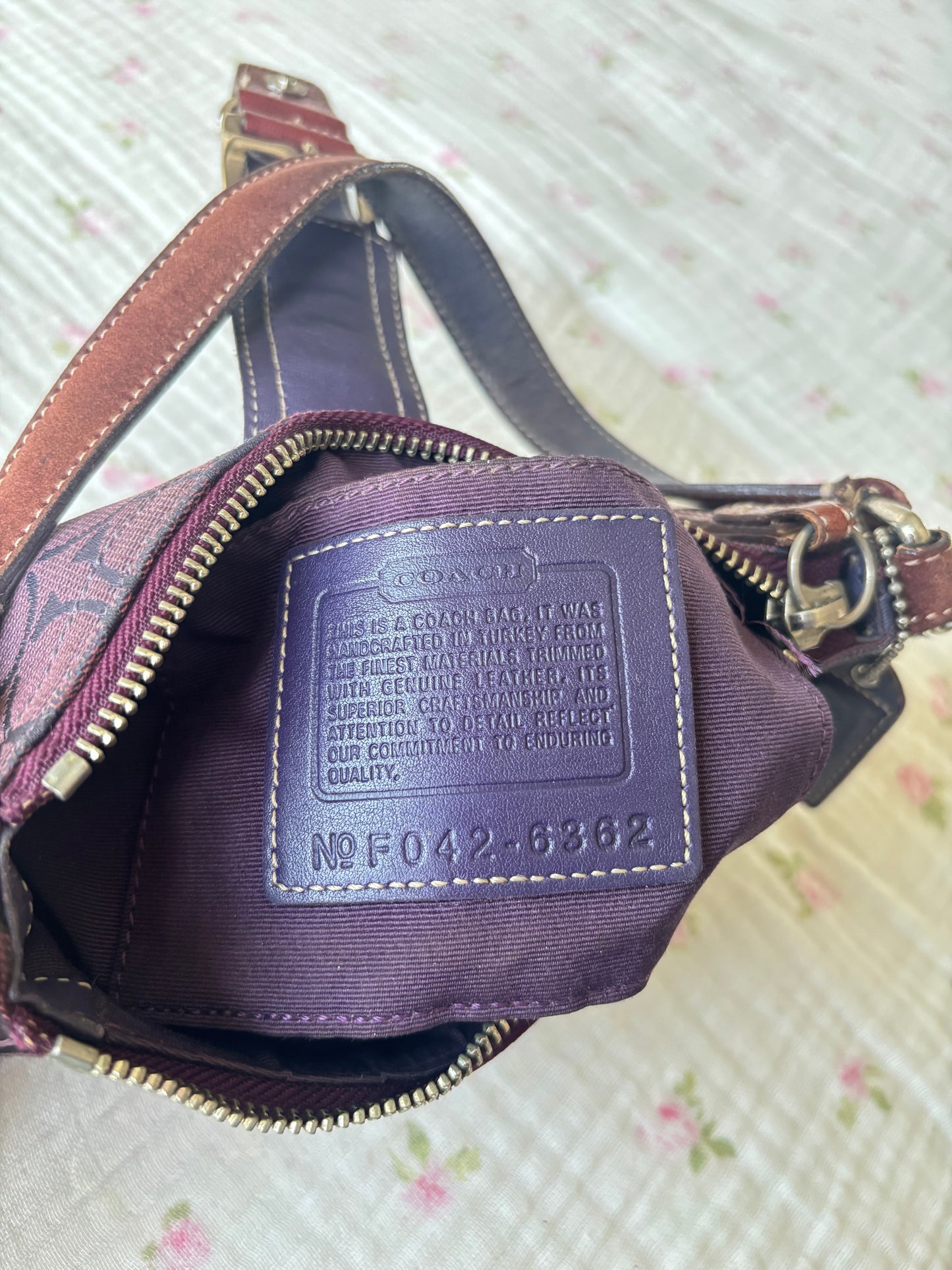 Rare purple mini soho bag