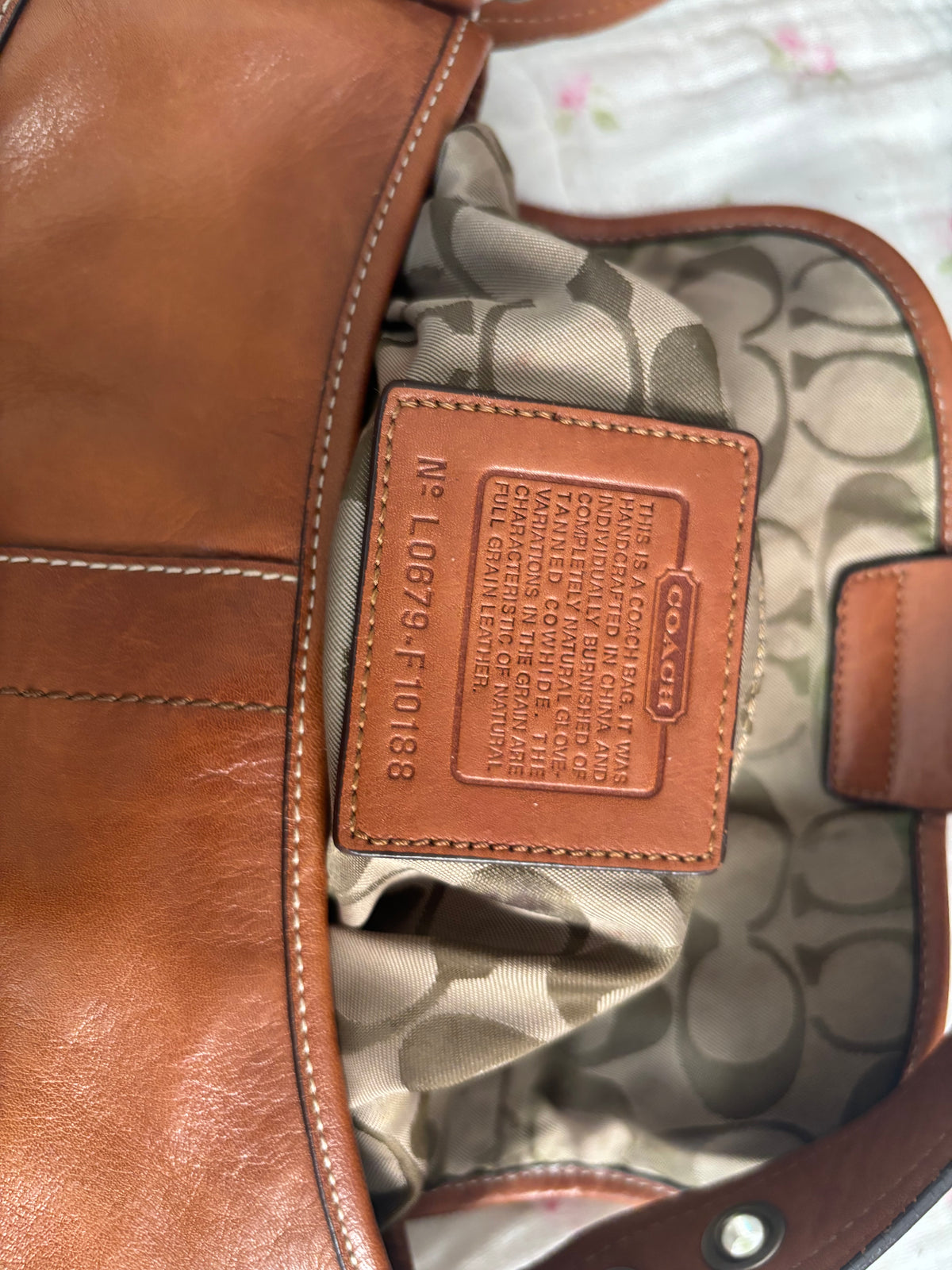 Brown coach soho