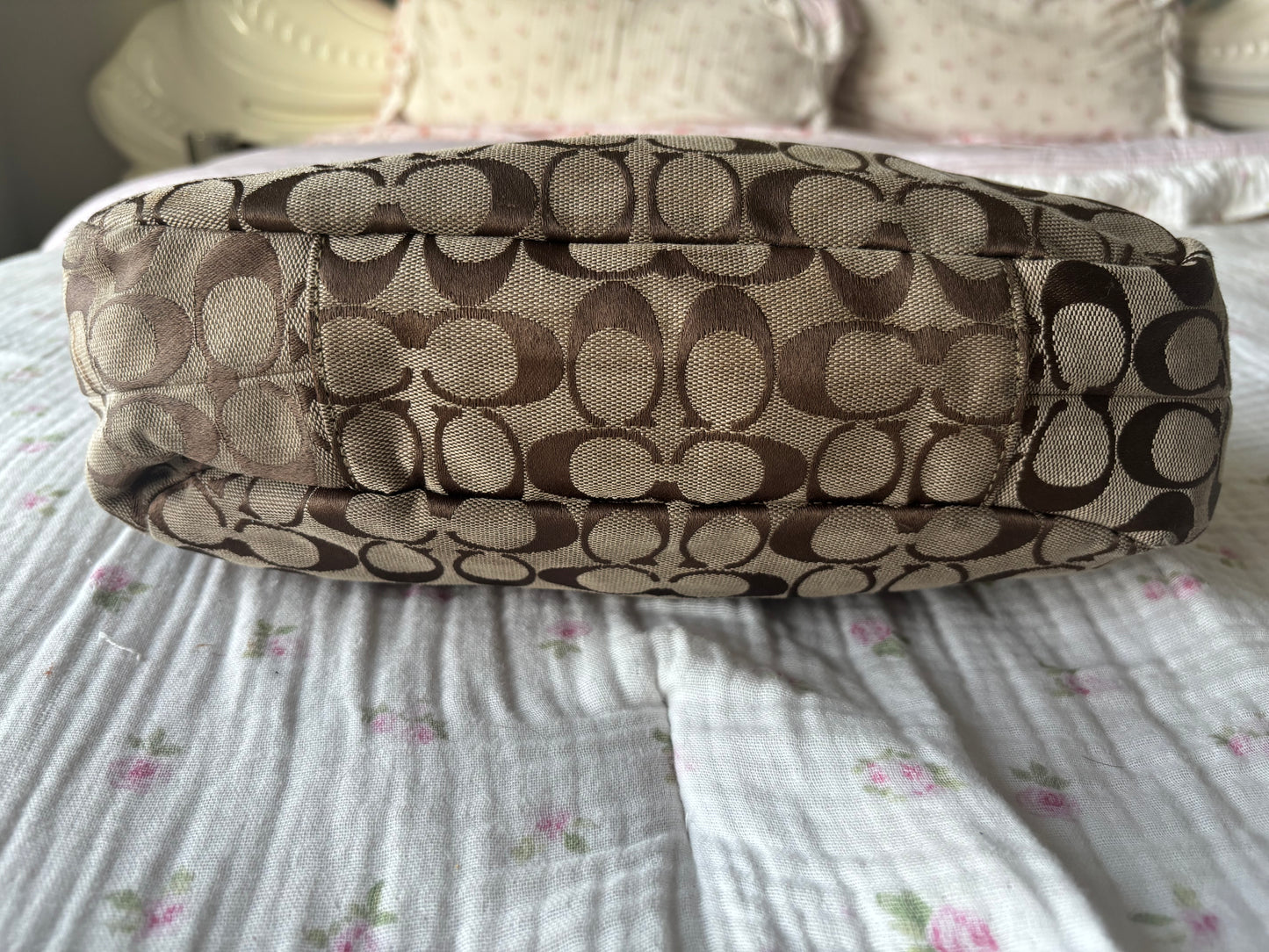 Brown mongram small soho Lyn