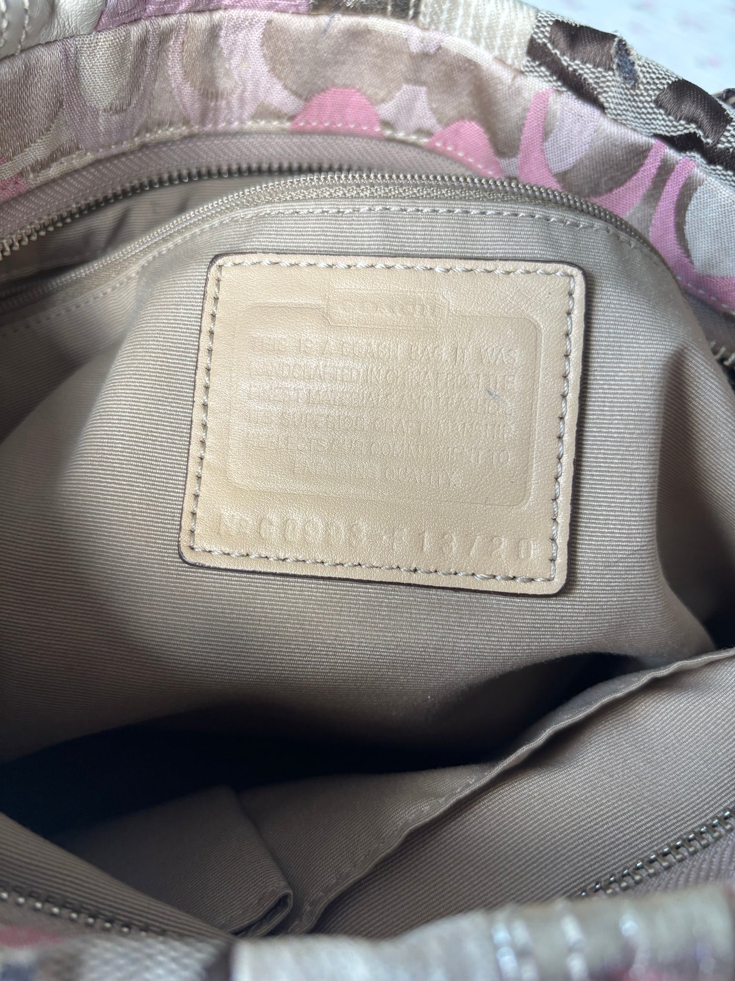 Rare patchwork coach Carly