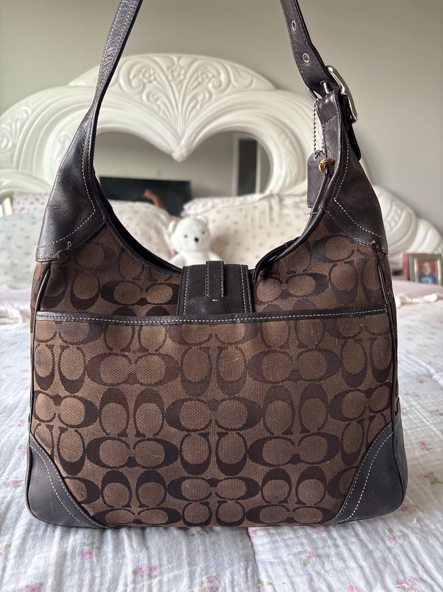Brown Hampton coach bag