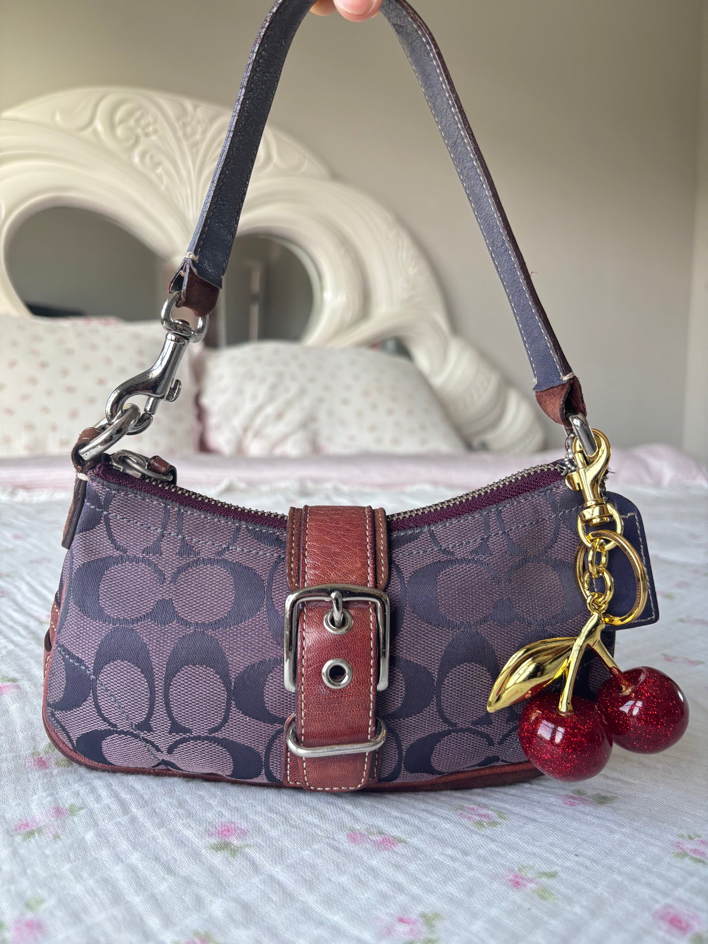 Rare purple mini soho bag