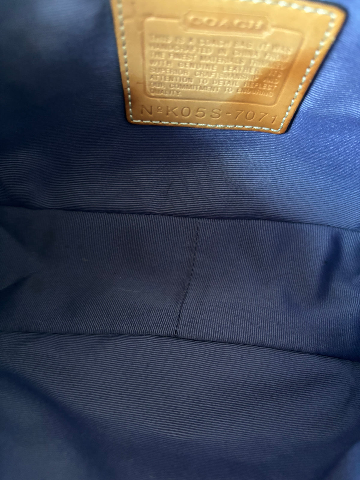 Patchwork coach Demi coach bag