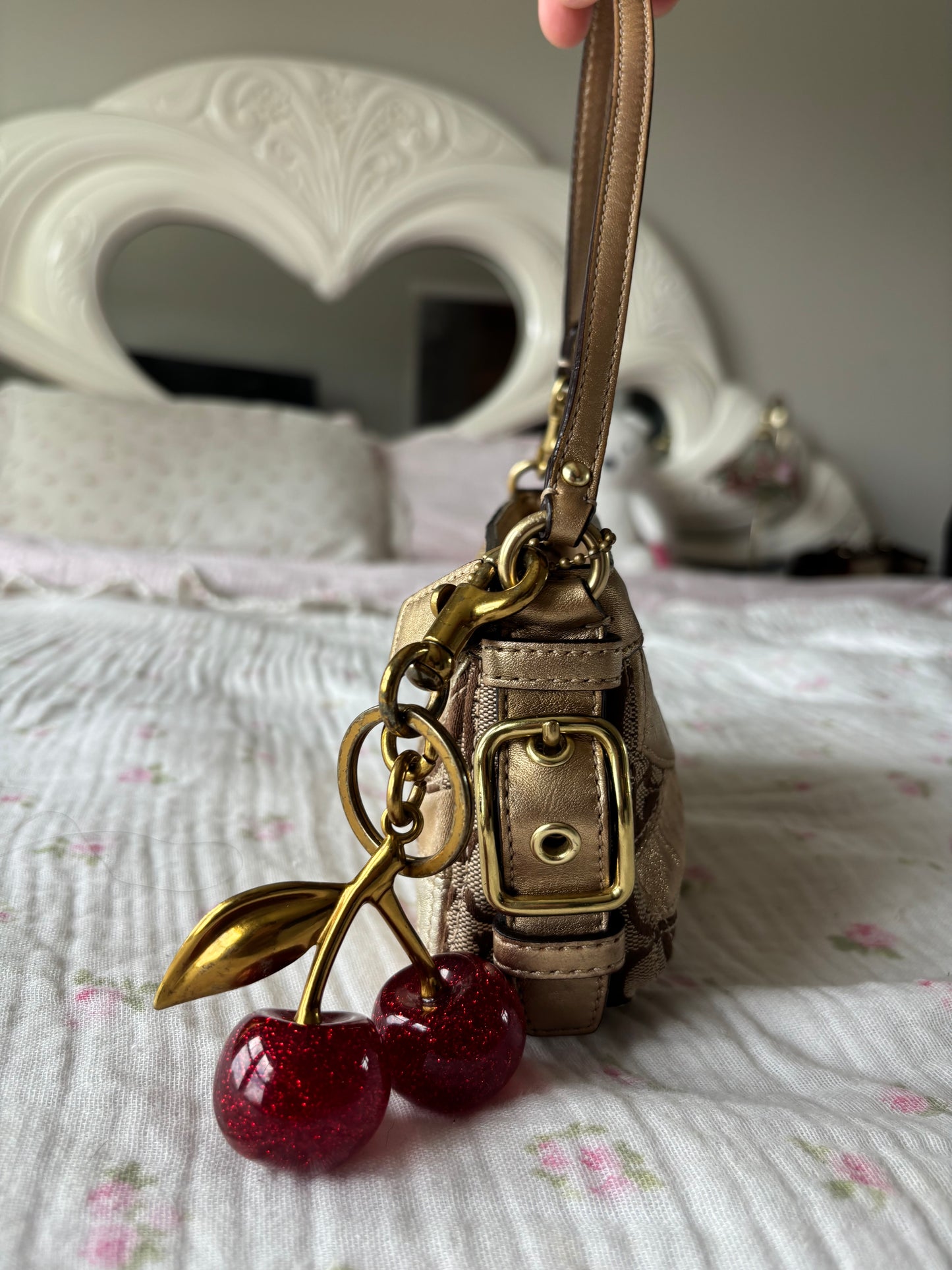 Vintage coach mini bag