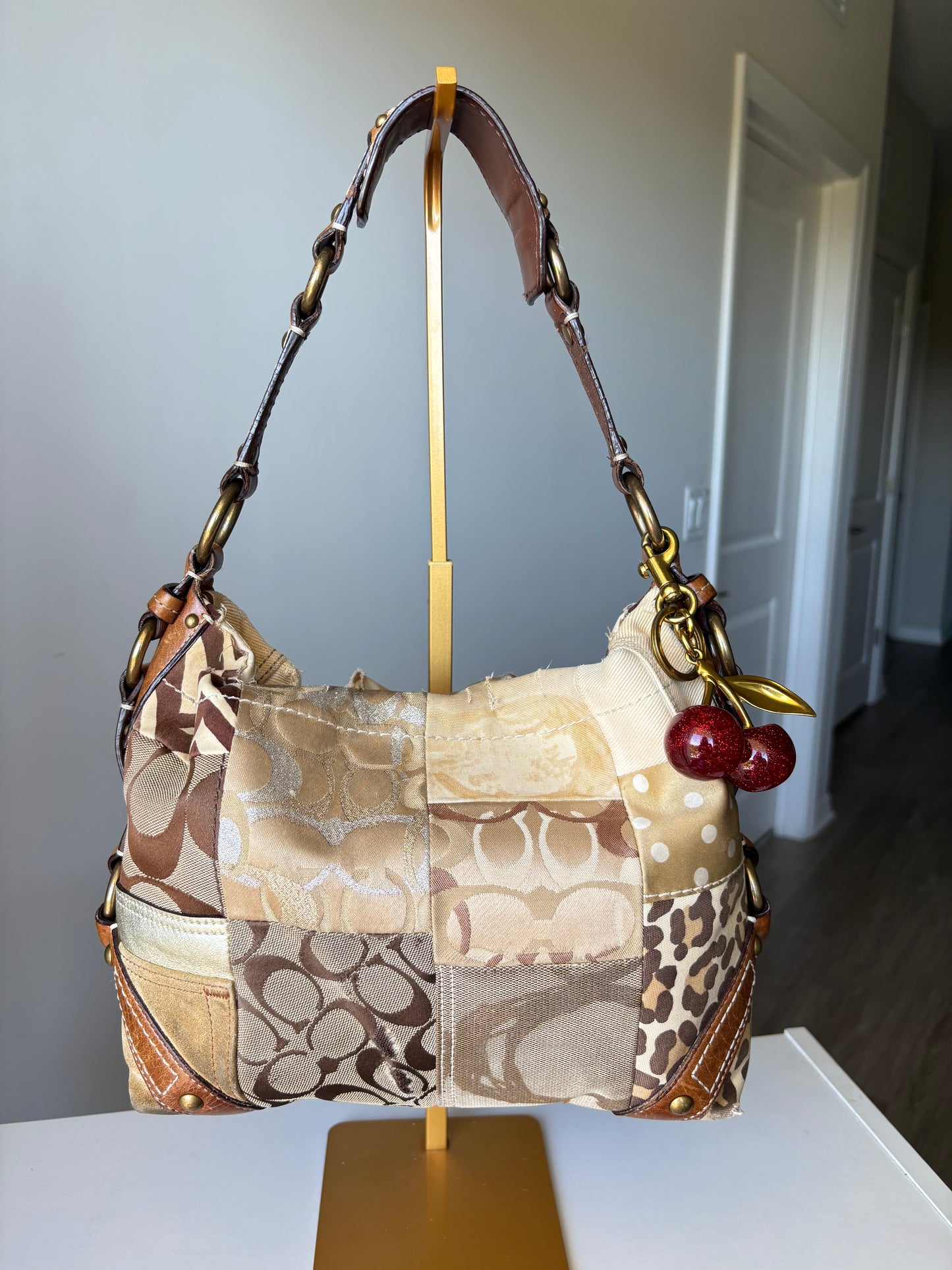 Rare patchwork coach Carly
