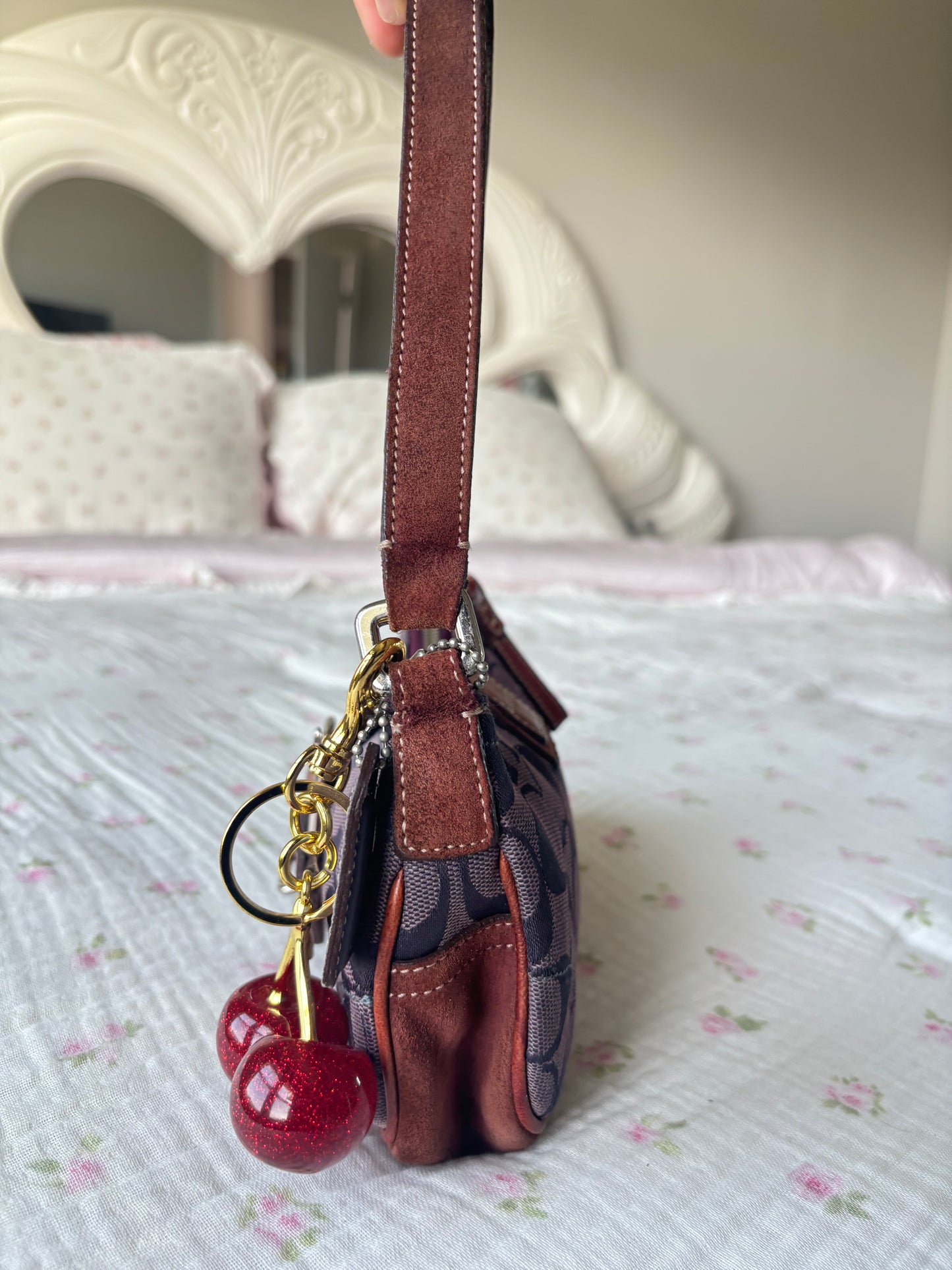 Rare purple mini soho bag