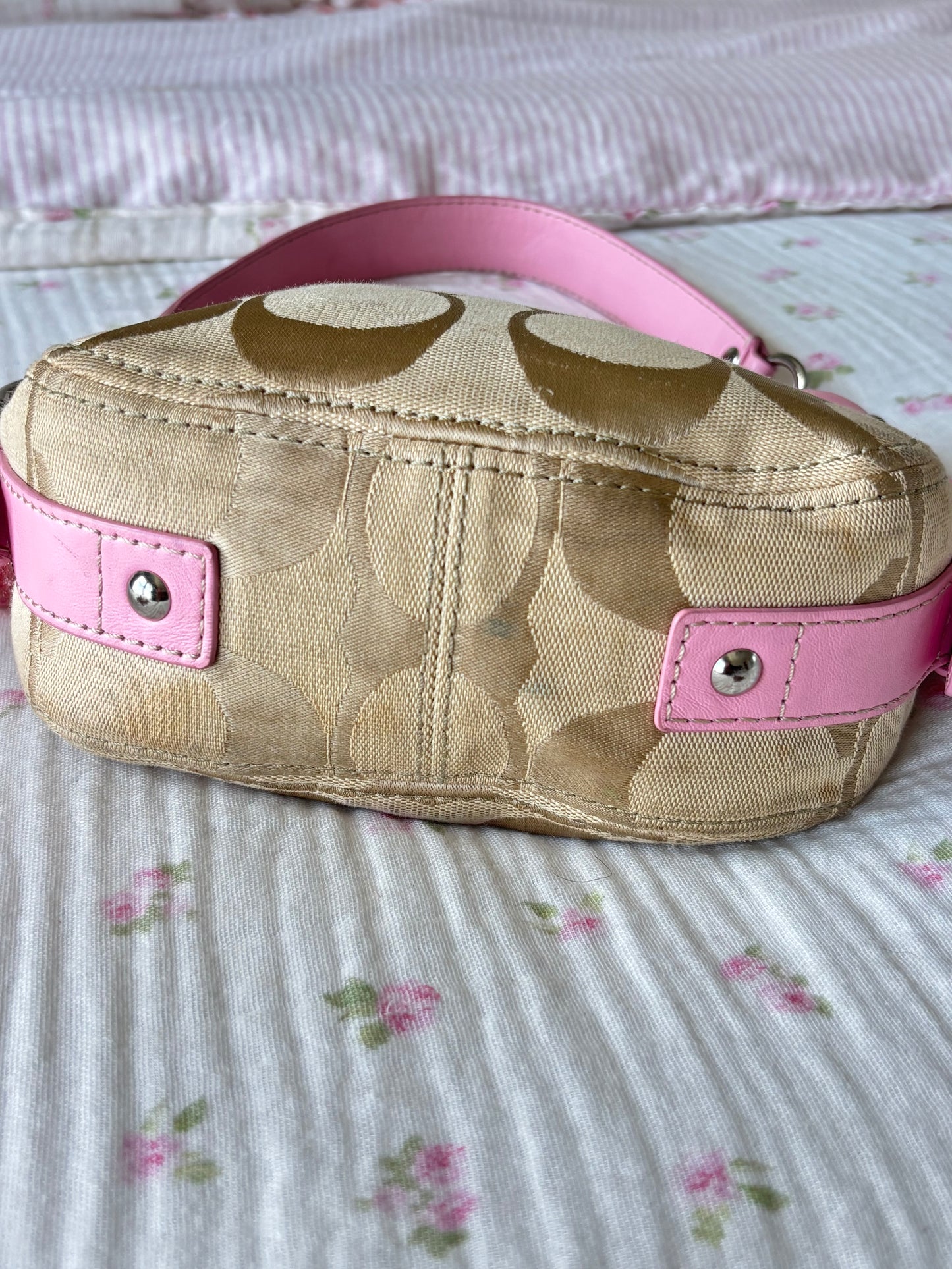 Rare pink mini coach Zoe