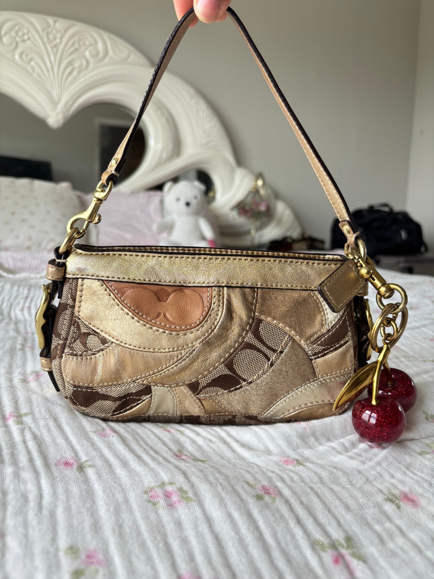 Vintage coach mini bag