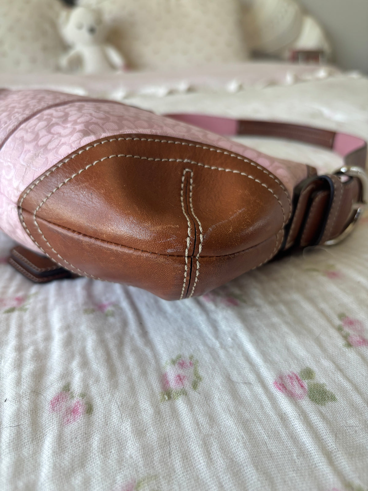 Rare vintage pink mini soho