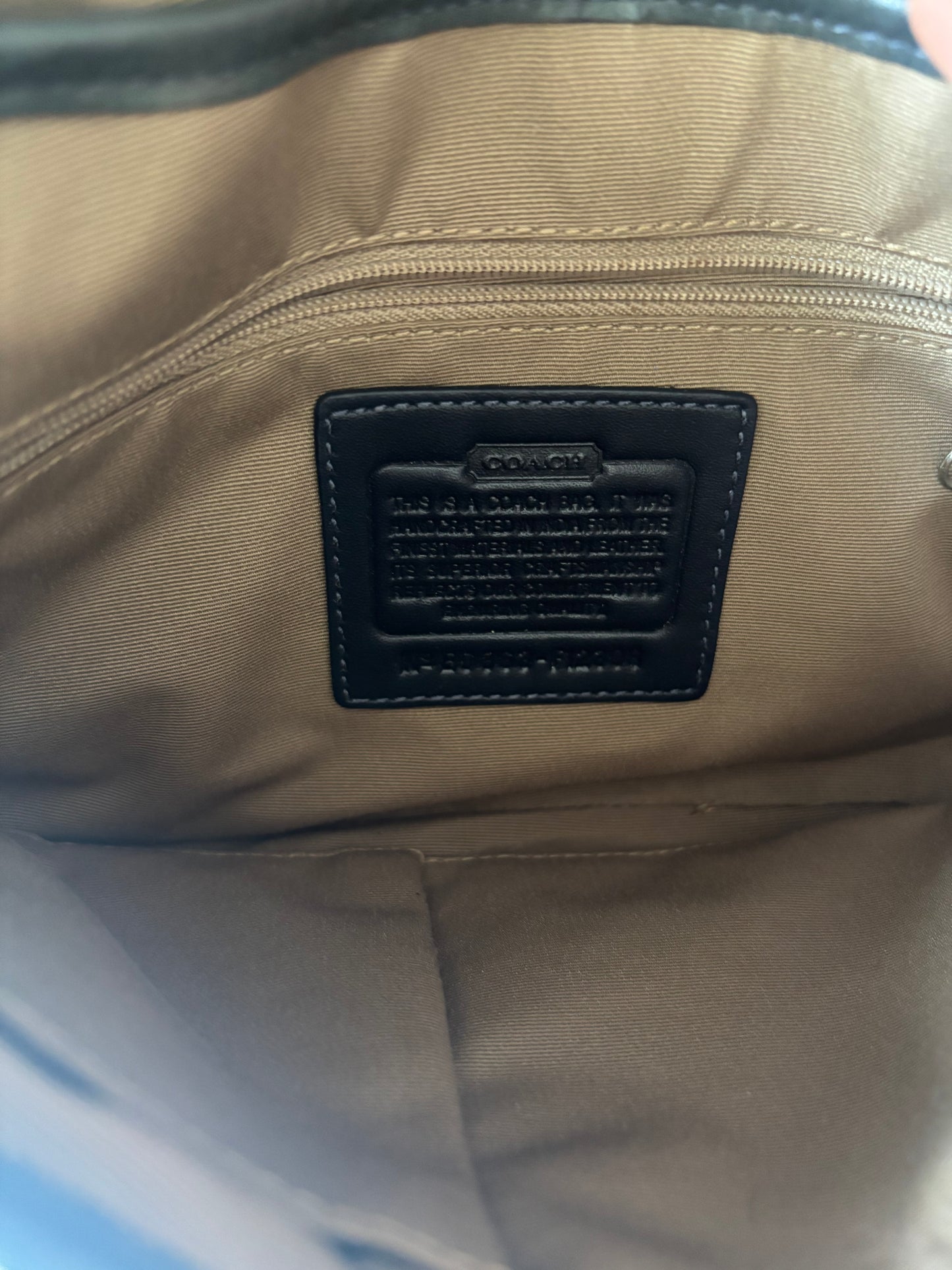 Rare deniem mini soho coach bag