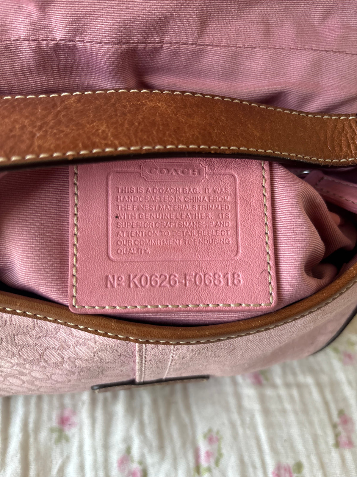 Rare vintage pink mini soho