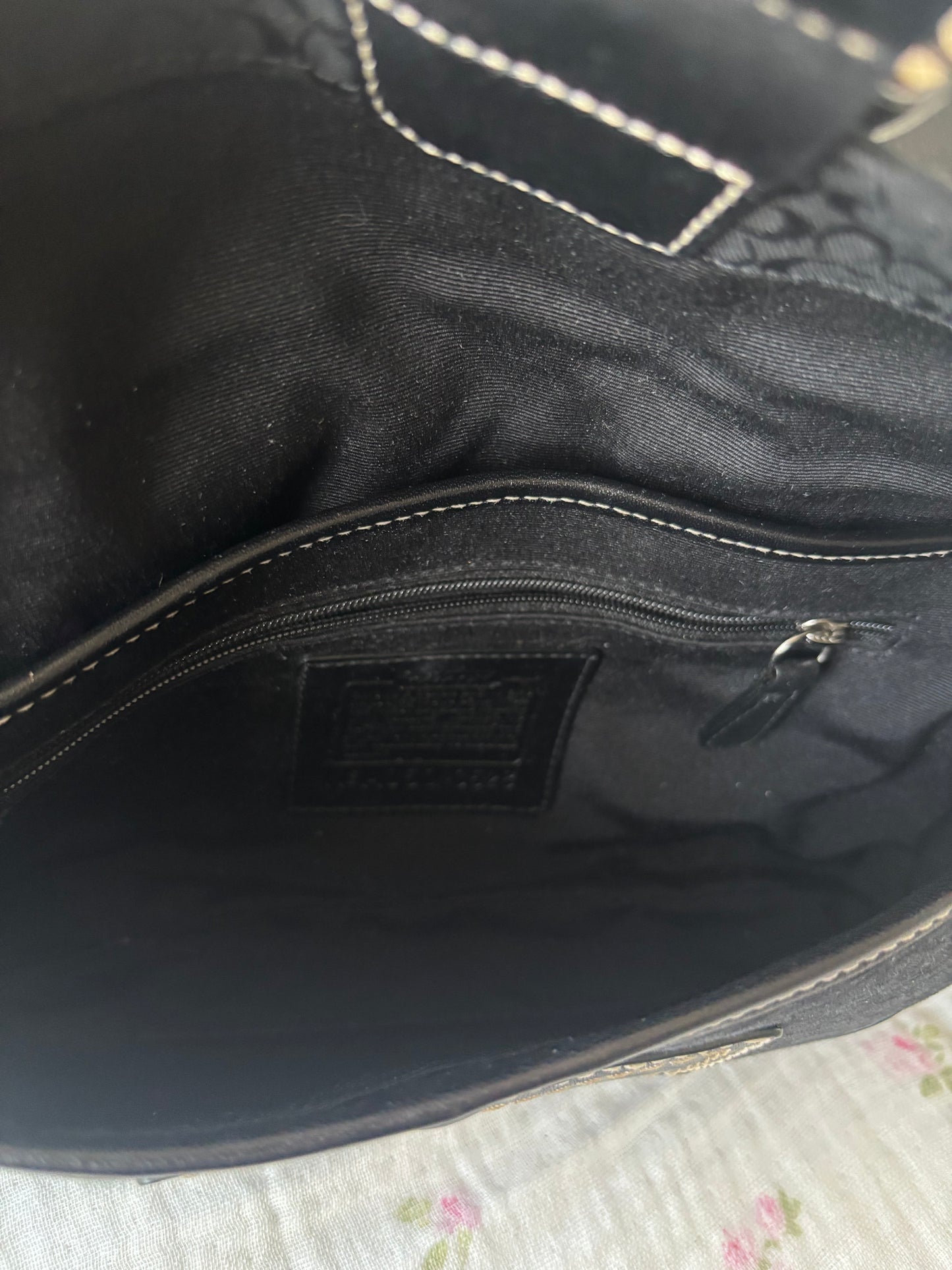 Black soho coach bag