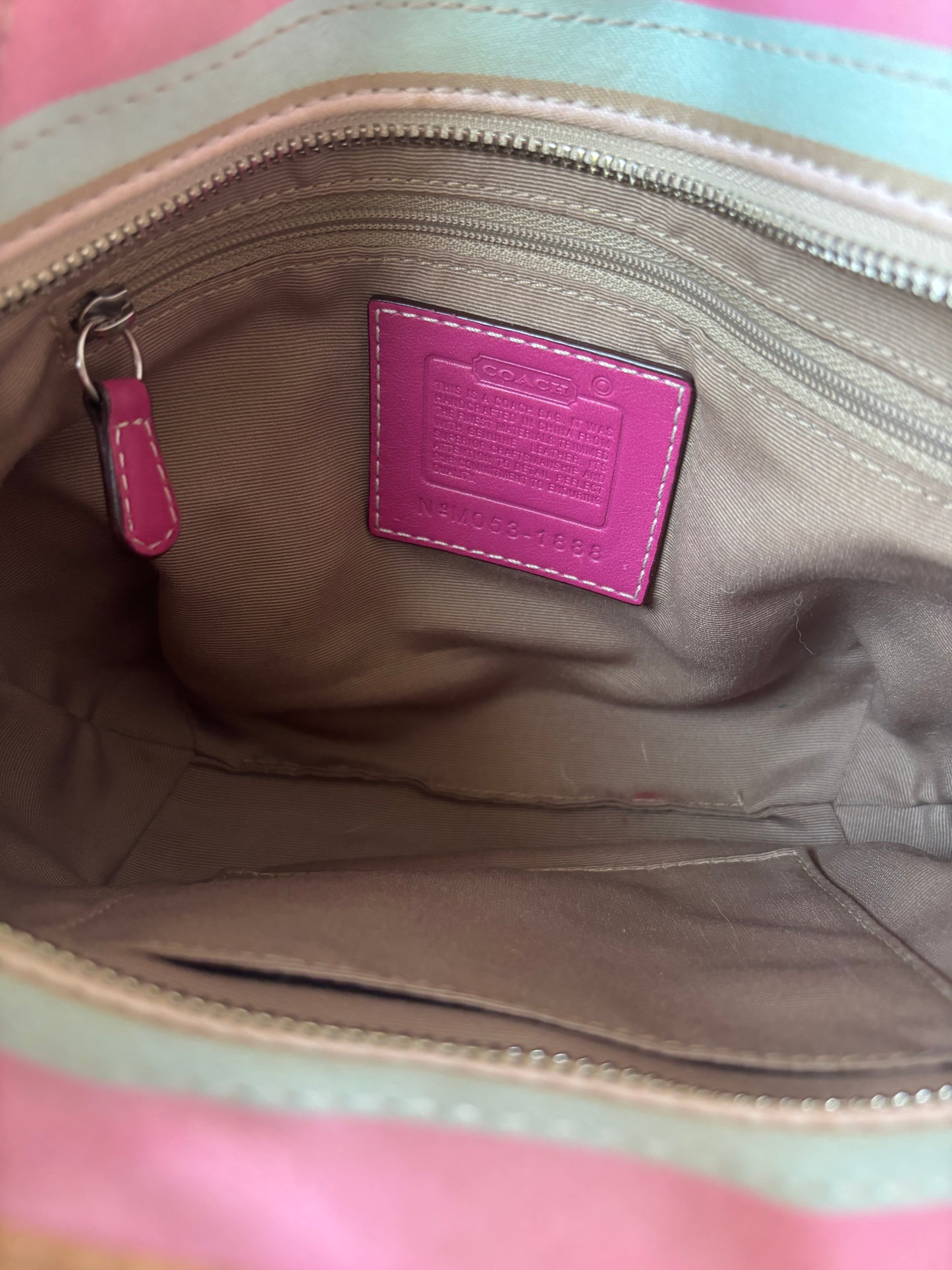 Striped soho Hampton bag