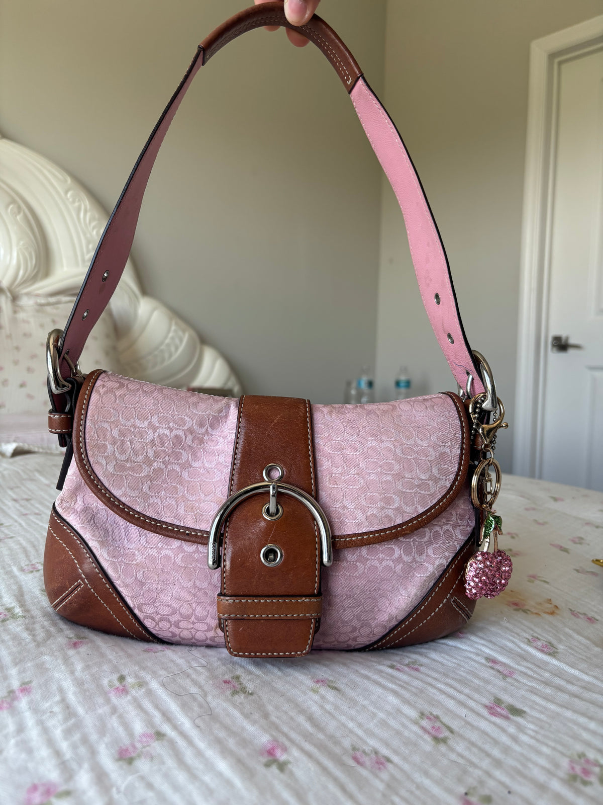 Rare vintage pink mini soho