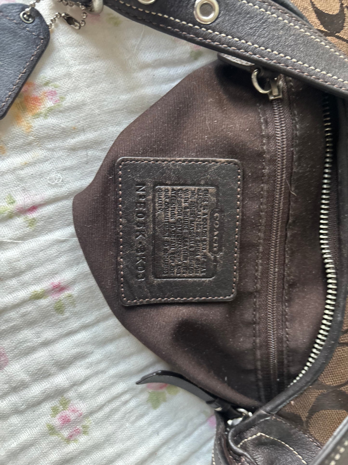 Brown Hampton coach bag