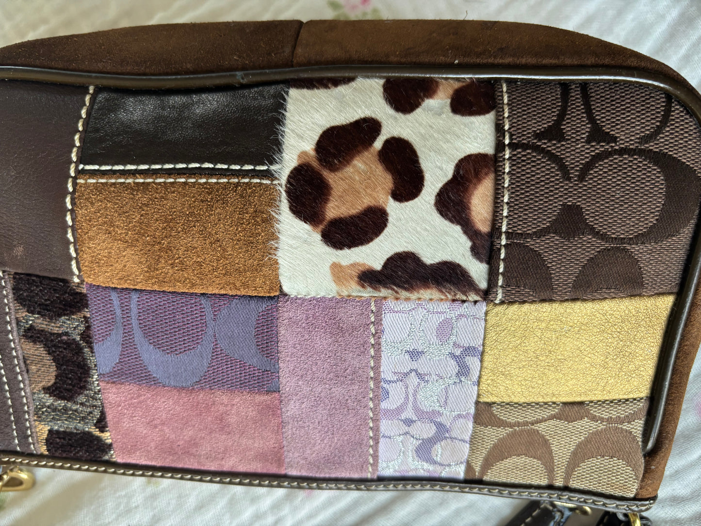 Patchwork coach Demi coach bag