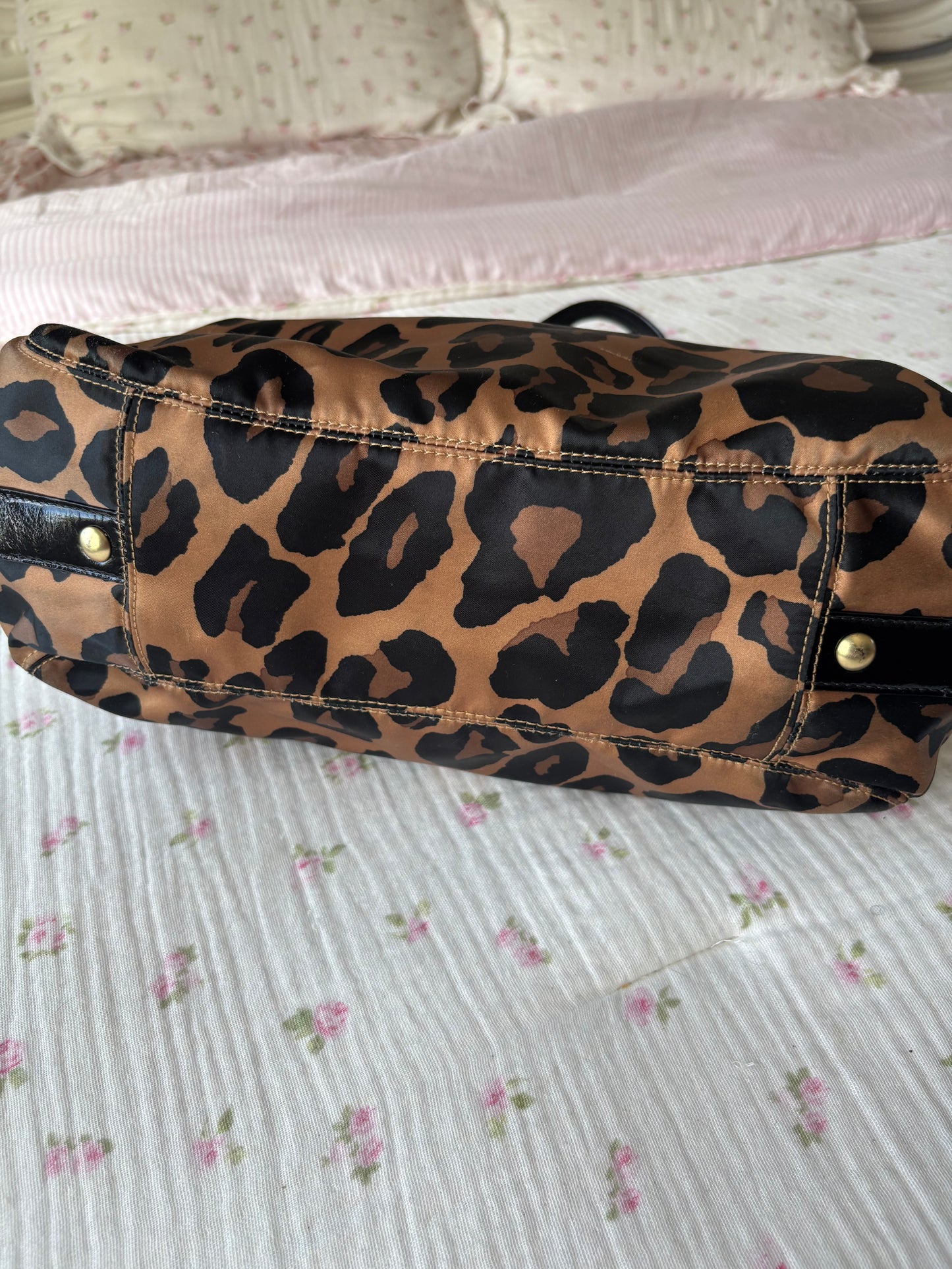 Rare cheetah print Maggie shoulder bag