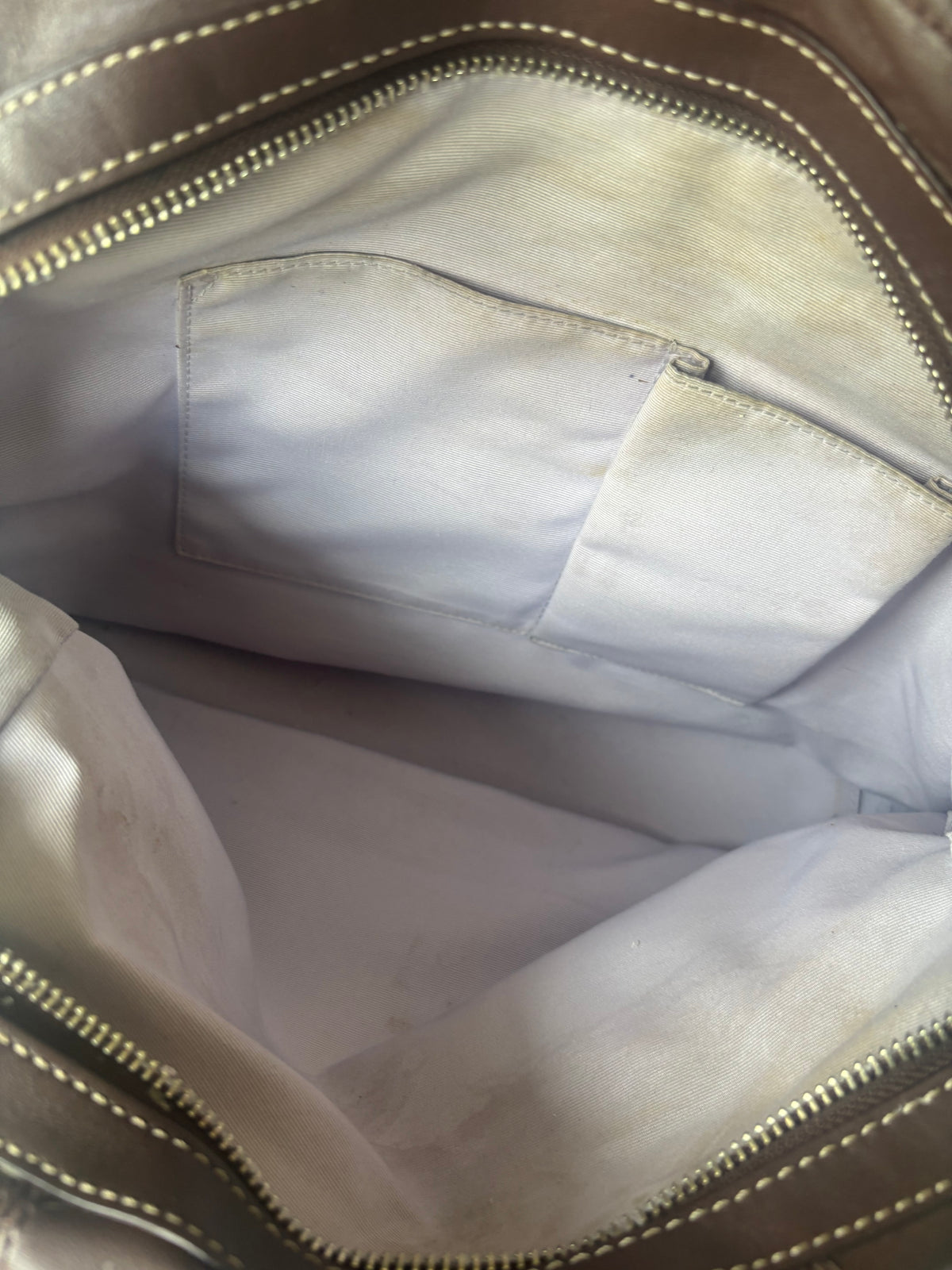 Brown leather coach vintage soho Lyn