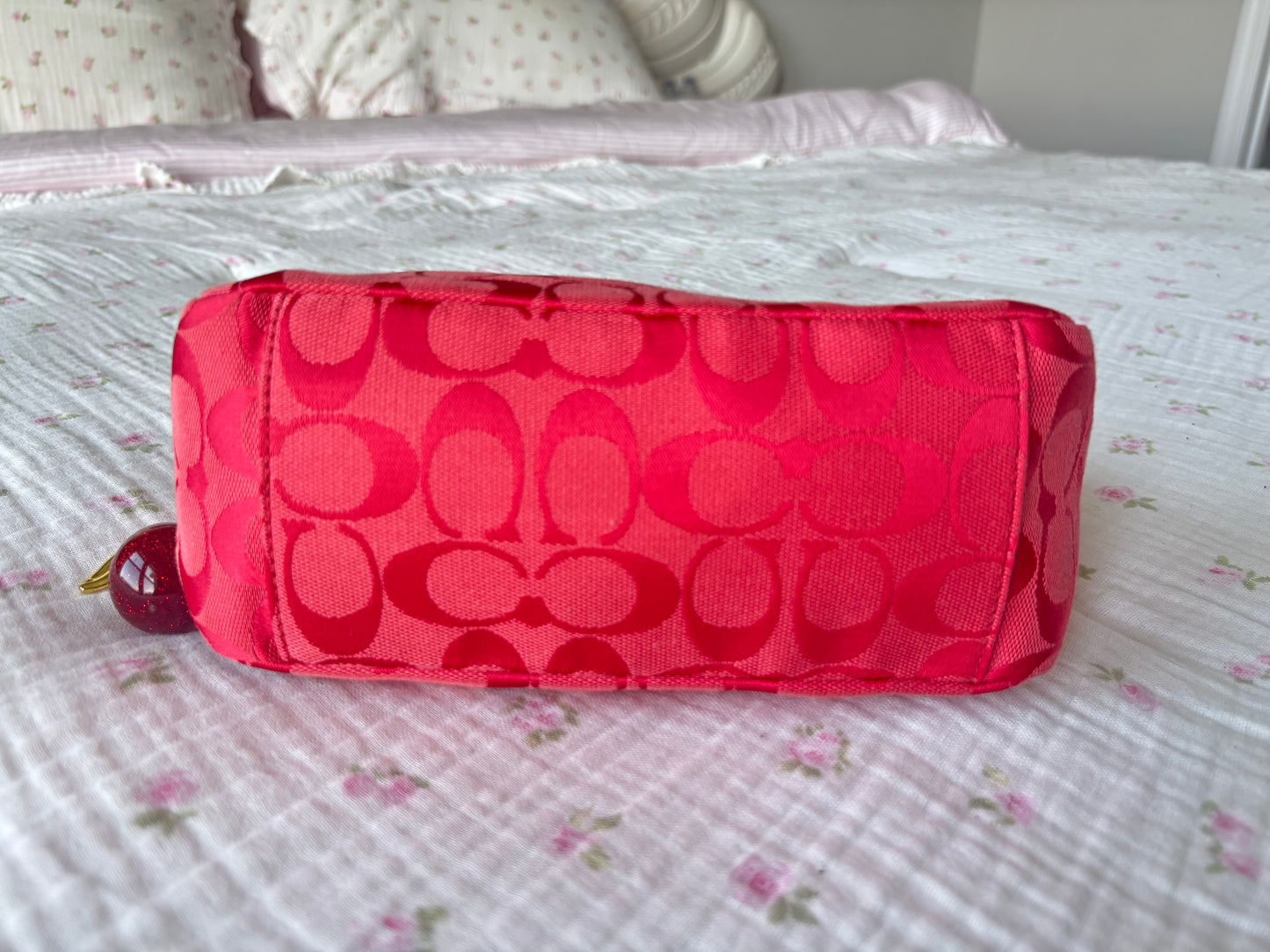 Rare coach baggutte shoulder bag
