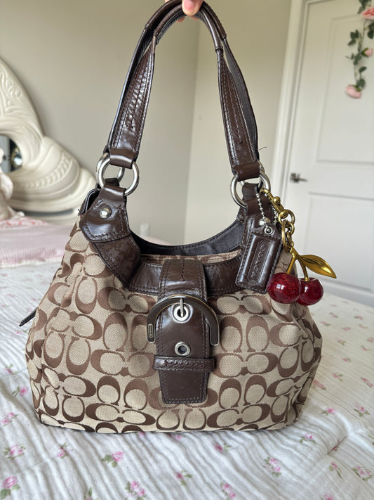 Coach brown mongram soho Lyn