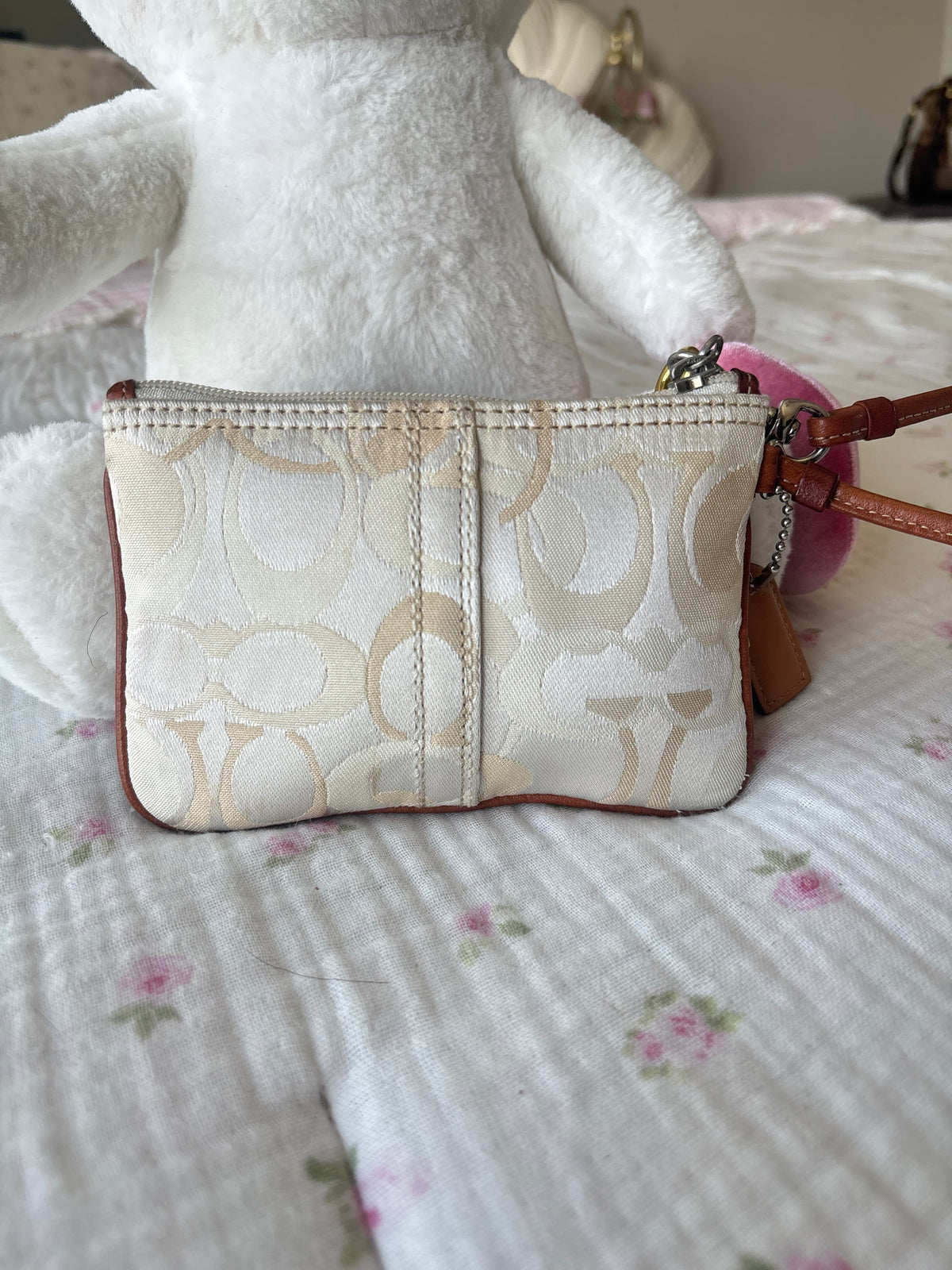 Rare vintage coach dragonfly wallet