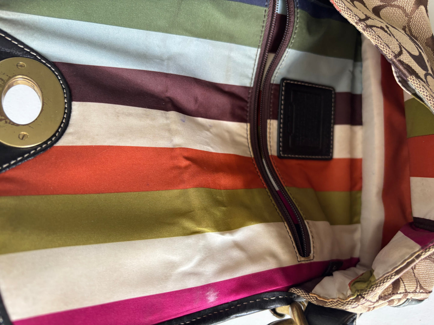 Rare legacy coach turnlock bag