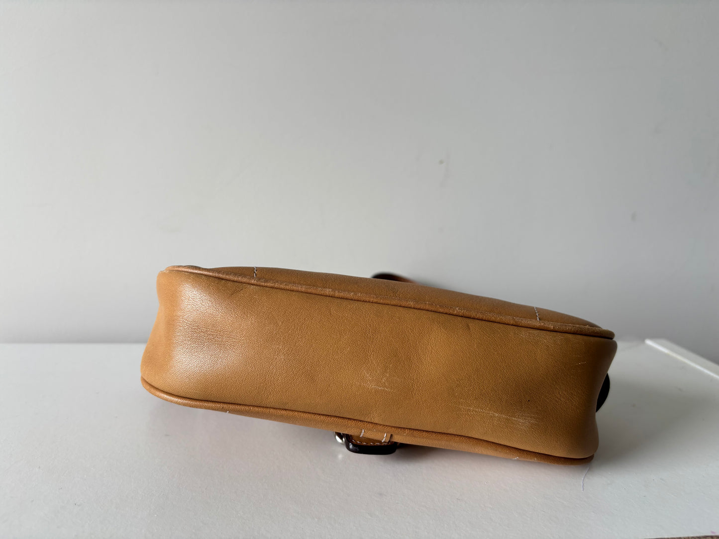 brown Hampton leather shoulder bag