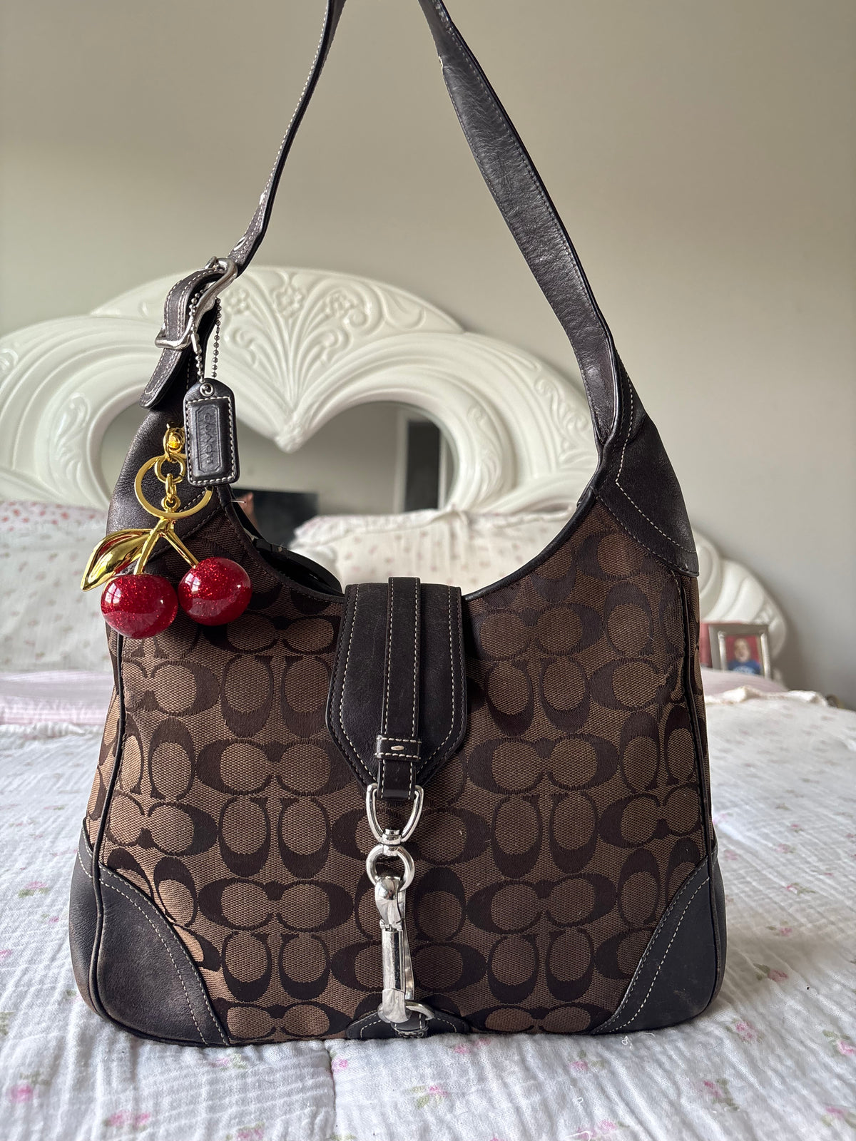 Brown Hampton coach bag