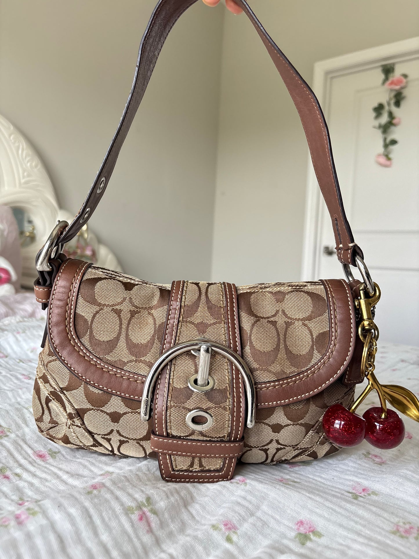 Brown vintage mini soho