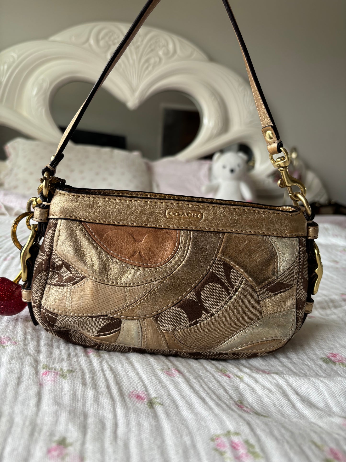 Vintage coach mini bag