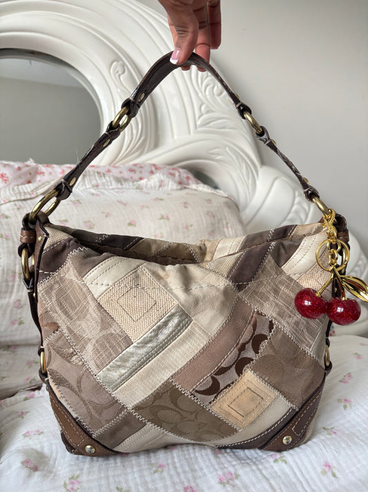 Rare patchwork coach Carly
