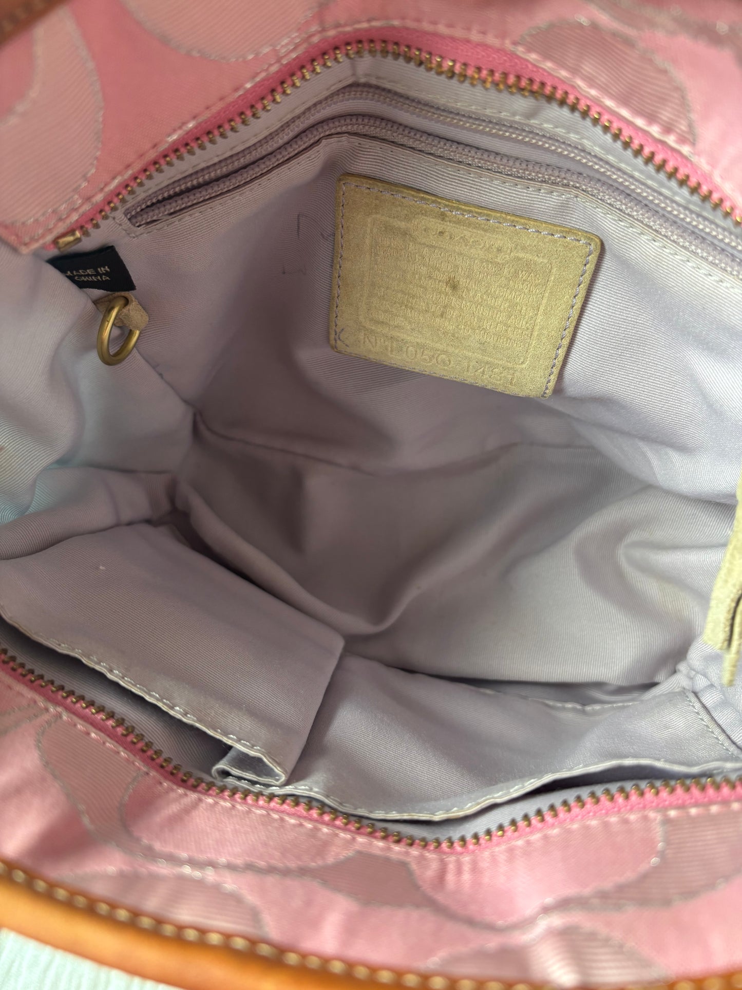 Rare Hampton colorful coach shoulder bag