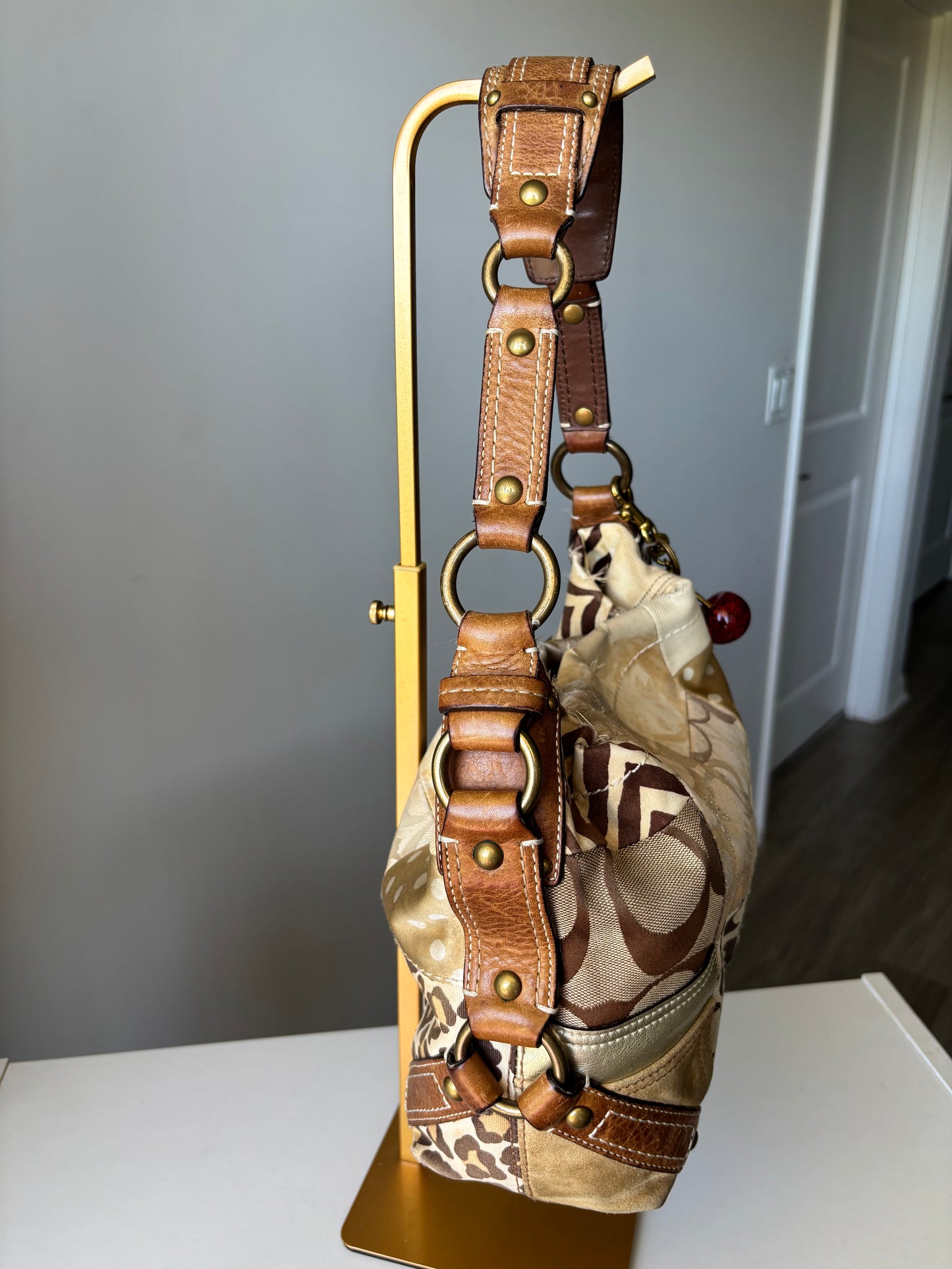Rare patchwork coach Carly