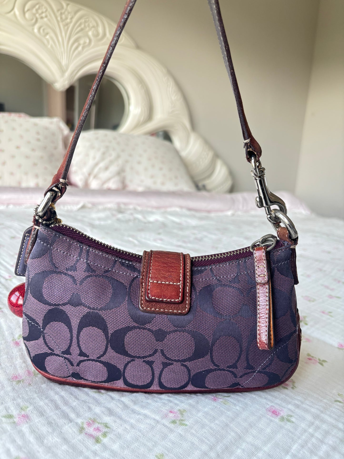 Rare purple mini soho bag