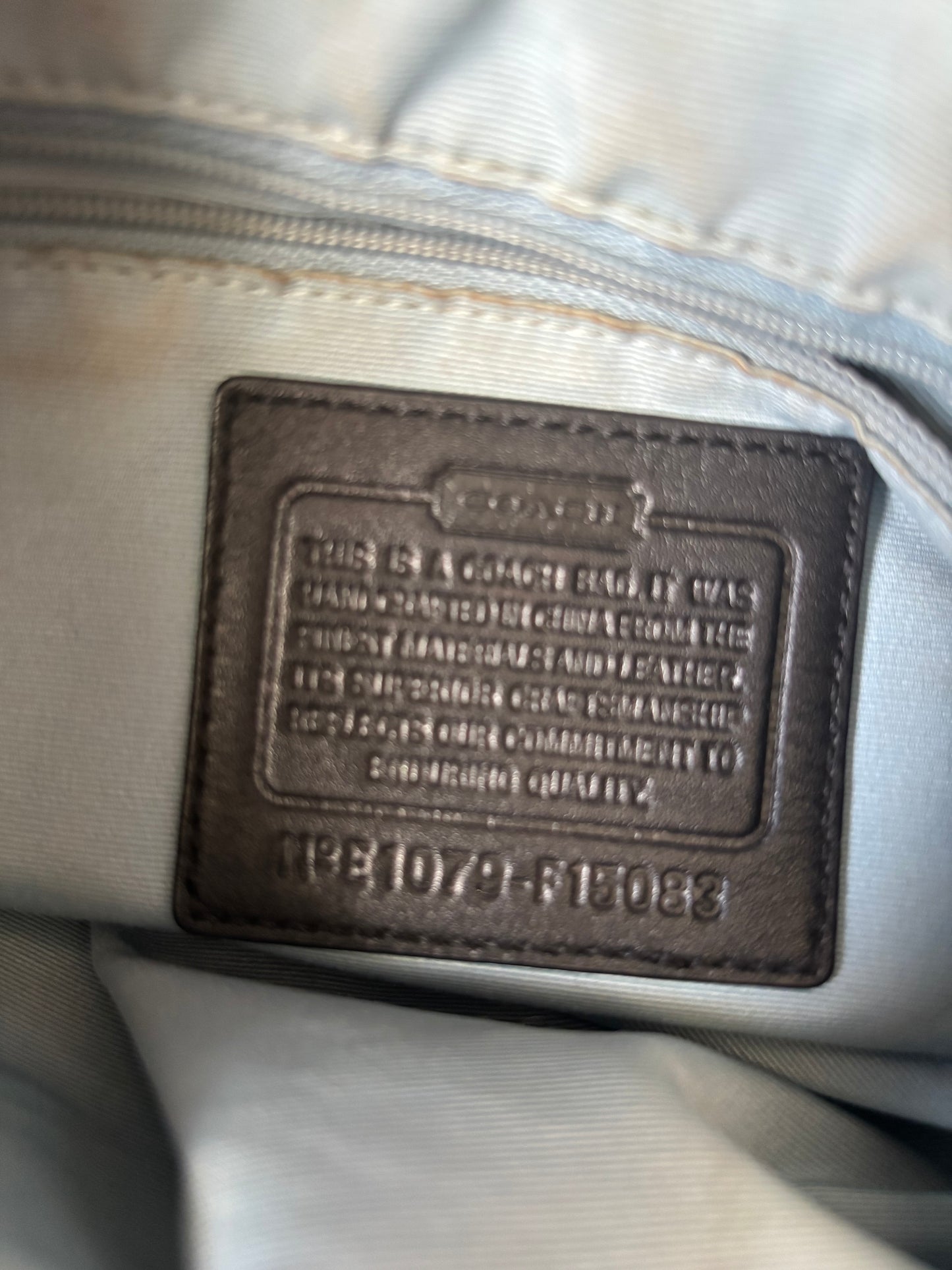 Black mongram coach soho Lyn