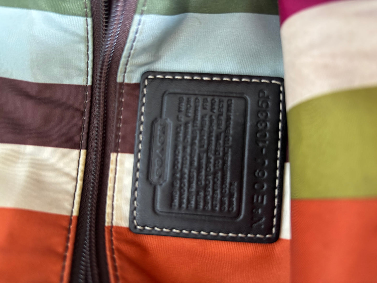 Rare legacy coach turnlock bag