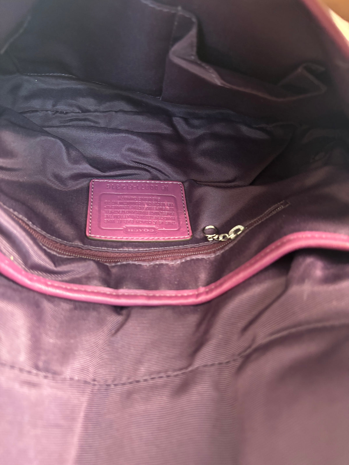 Rare purple patchwork soho