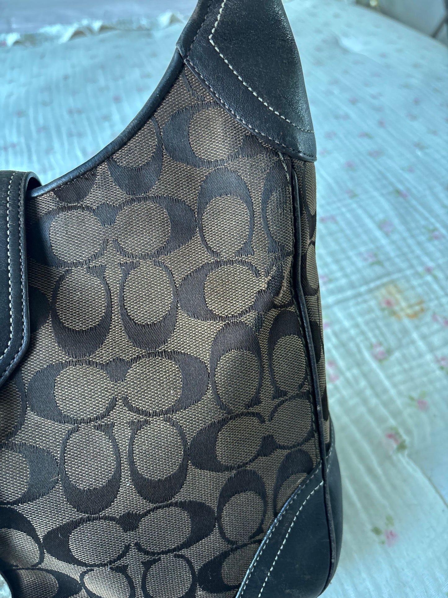 Brown Hampton coach bag