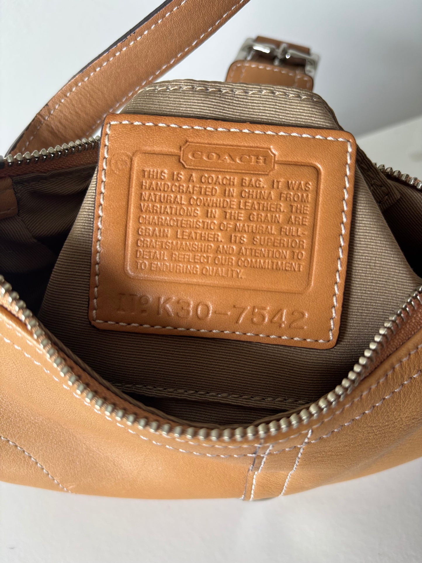 brown Hampton leather shoulder bag