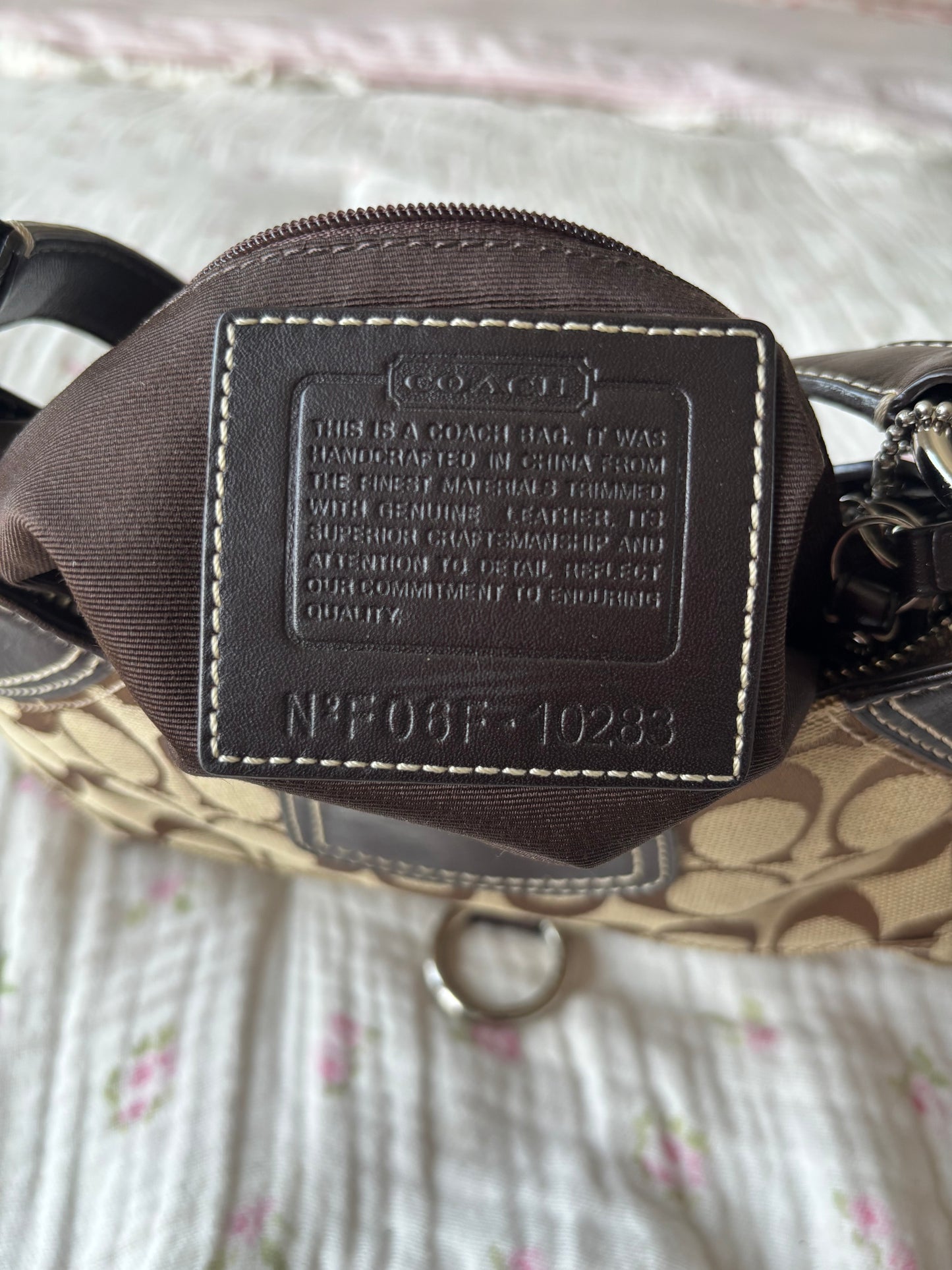 Mini coach Hampton lock bag