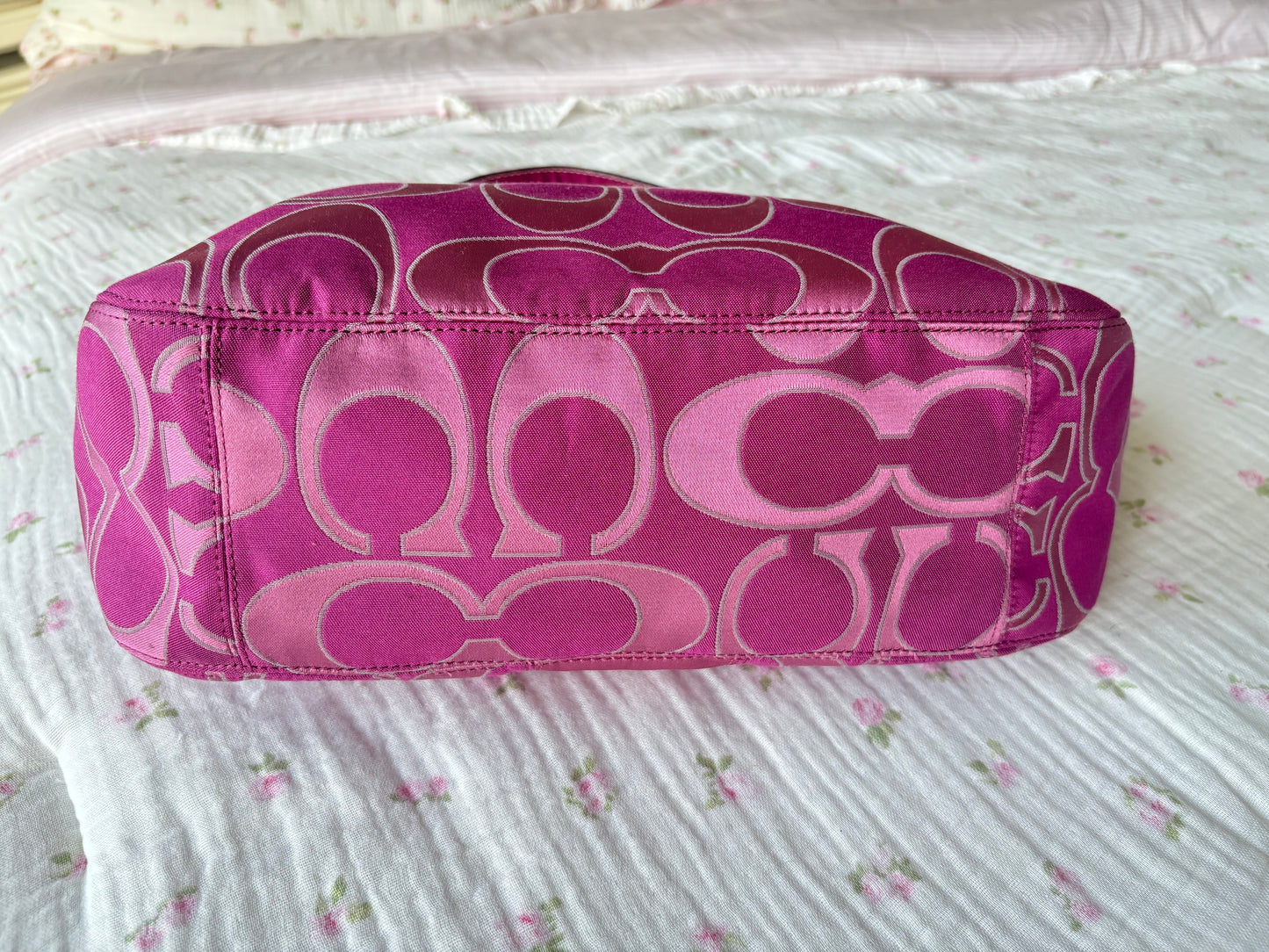 Rare mongram coach hobo
