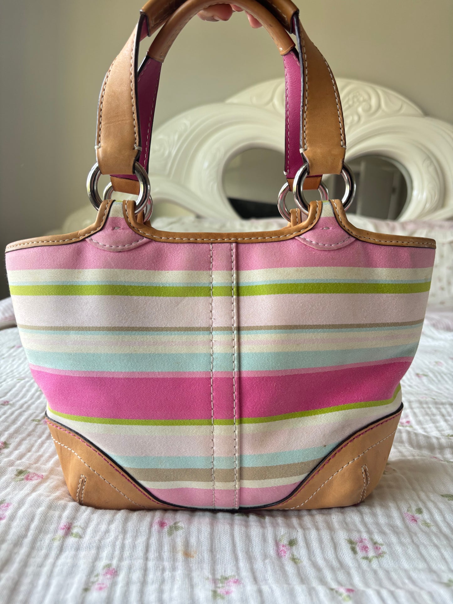 Striped soho Hampton bag