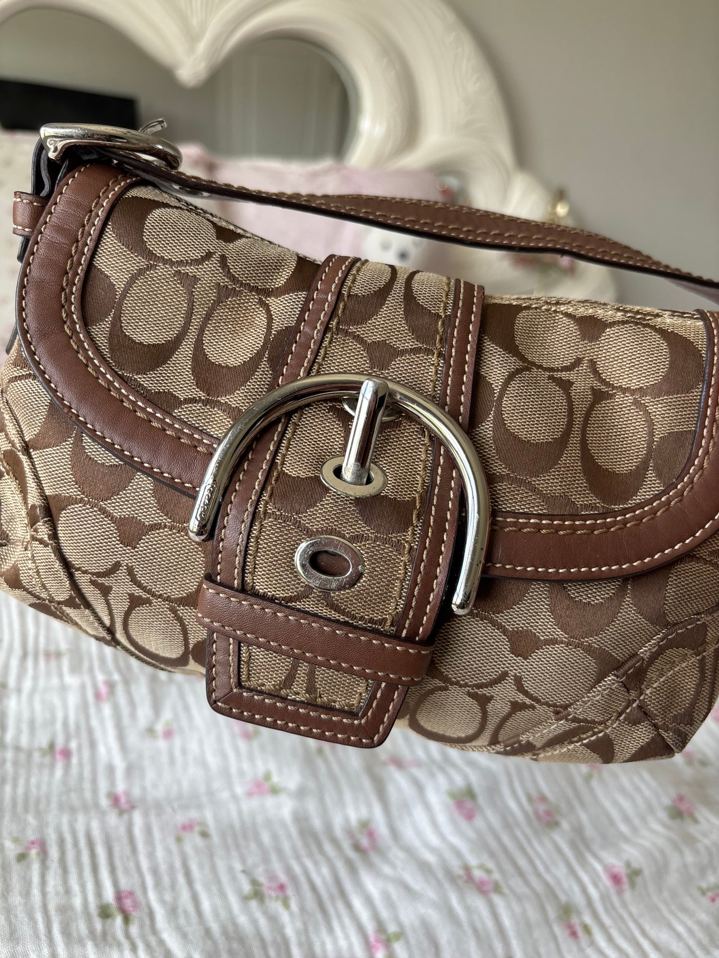 Brown vintage mini soho