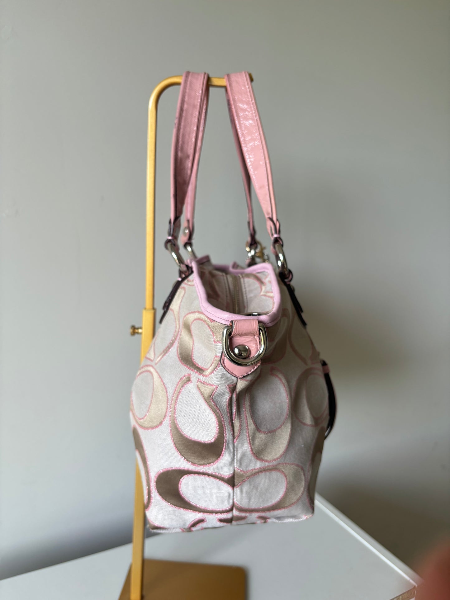 Rare pink poppy tote bag